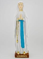 Estatua religiosa de Nuestra Señora de Lourdes - 30 cm