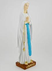 Estatua religiosa de Nuestra Señora de Lourdes - 30 cm