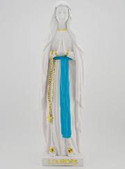 Estatua religiosa de Nuestra Señora de Lourdes - 30 cm