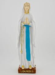 Estatua religiosa de Nuestra Señora de Lourdes - 25 cm