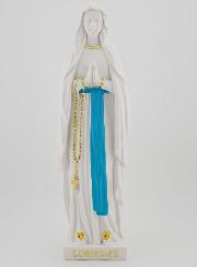 Estatua religiosa de Nuestra Señora de Lourdes - 25 cm