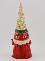 Elfo navideño y acebo - Jim Shore