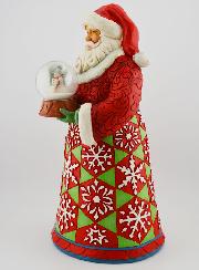 Papá Noel y Bola de Nieve - Jim Shore
