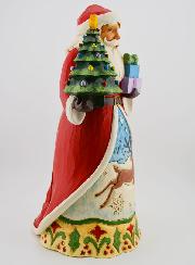 Figura de Papá Noel Iluminada - Jim Shore