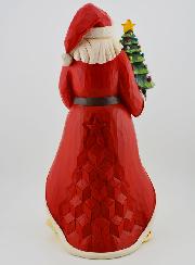 Figura de Papá Noel Iluminada - Jim Shore