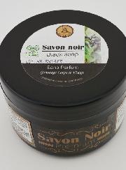 Jabón Negro Orgánico Premium Sin Perfume - 250 g