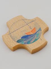 Cruz de Madera de Arce - La Pesca Milagrosa