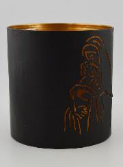 Portavelas Calado - Virgen con el Niño