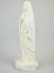 Estatua de Nuestra Señora de Lourdes en resina fosforescente - 30 cm