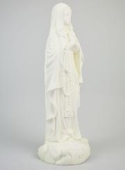 Estatua de Nuestra Señora de Lourdes en resina fosforescente - 30 cm