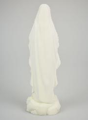 Estatua de Nuestra Señora de Lourdes en resina fosforescente - 30 cm