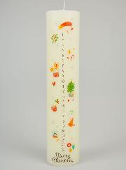 Vela de Adviento Tradicional - 25 cm