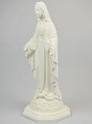 Estátua Virgem Milagrosa em Resina Fosforescente - 30 cm