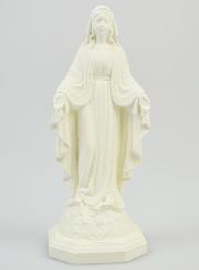Estatua de la Virgen Milagrosa Fosforescente - 15 cm