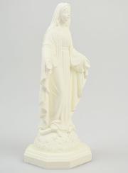 Estatua de la Virgen Milagrosa Fosforescente - 15 cm
