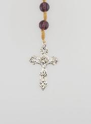 Rosario de la Medalla Milagrosa - Cristal Amatista