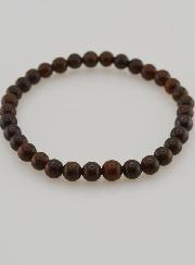 Pulsera en Piedra Natural de roca de Opalo - 6 mm