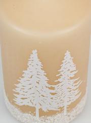 Vela de Decoração Ambiente de Inverno - Cappuccino