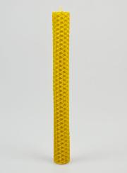 Vela de cera de abeja 100 % natural - 20 cm