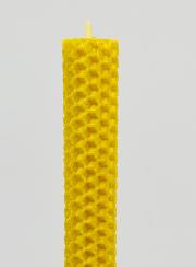Vela de cera de abeja 100 % natural - 20 cm