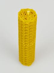 Vela de cera de abeja 100 % natural - 10 cm