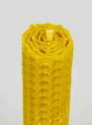 Vela de cera de abeja 100 % natural - 10 cm