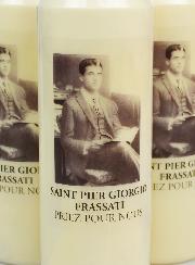 Lote de 3 Velas de Novena a São Pier Giorgio Frassati