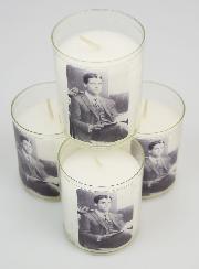4 velones de San Pier Giorgio Frassati