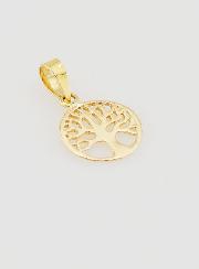 Medalla del Árbol de la Vida de oro de 10 mm