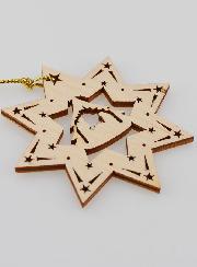 Adorno navideño de la Natividad - Estrella