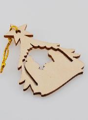 Adorno navideño del Nacimiento - Establo