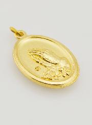 Medalla Milagrosa de la Virgen María en color - 22 mm