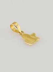 Medalla del Ángel de la Guarda en oro de 375/1000 - 6 mm