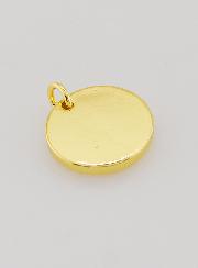 Medalla Milagrosa de la Virgen María en Nácar - 15 mm