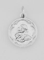 Medalla de San Antonio en aluminio - 15 mm