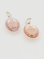 Medalla Milagrosa Rosa - 14 mm