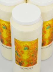 6 velas de novena para el Día de Todos los Santos