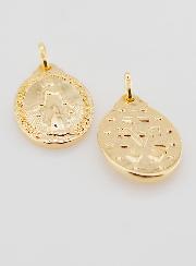 Medalla Milagrosa con Baño de Oro - 25 mm