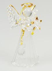 Conjunto de 3 ángeles navideños colgantes - 6 cm