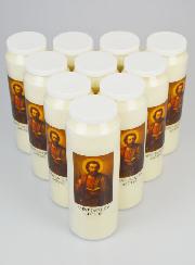 10 velas de novena a Santiago Apóstol