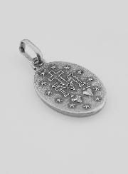 Medalla Milagrosa de la Rue du Bac en Plata - 18 mm