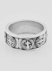 Anillo religioso de San Benito - Talla 58