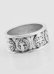 Anillo religioso de San Benito - Talla 52