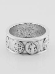Anillo religioso de San Benito - Talla 52