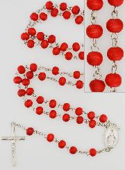 Rosario de la Medalla Milagrosa en Palo de Rosa