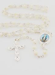 Rosario Medalla Milagrosa en Auténtica Madreperla