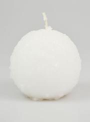Vela decorativa Bola de Invierno - 8 cm