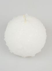 Vela decorativa Bola de Invierno - 8 cm