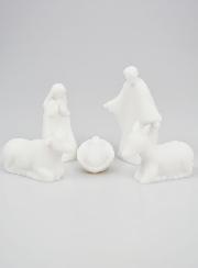 Nacimiento de Navidad en alabastro - 5 piezas