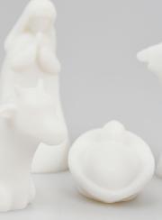 Nacimiento de Navidad en alabastro - 5 piezas